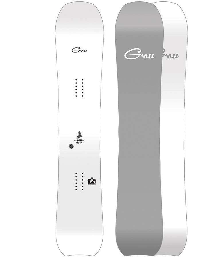 Gnu Men's Hyper Wide Snowboard 2024