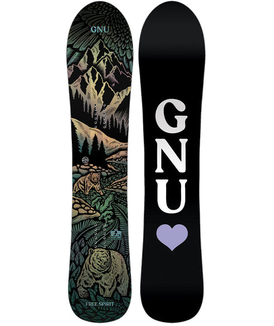 Gnu Women's Free Spirit Snowboard 2024