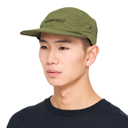 Gramicci Nylon Logo Cap Olive x D.Olive