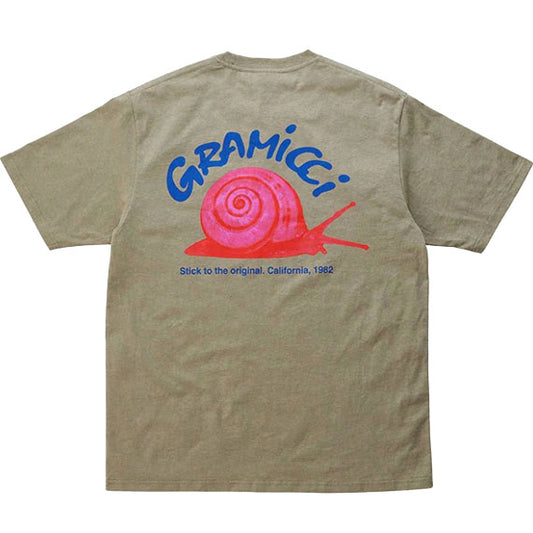 Gramicci Snail T-Shirt Khaki