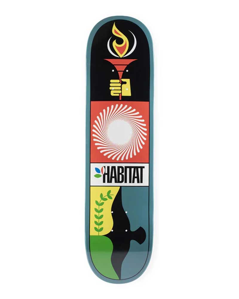 Habitat Torch Terratone Dipped Deck 8"