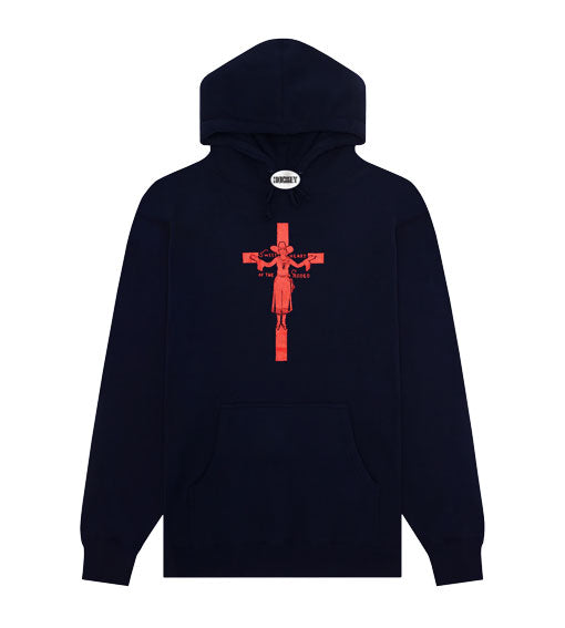 Hockey Sweet Heart Hooded Sweatshirt - Navy