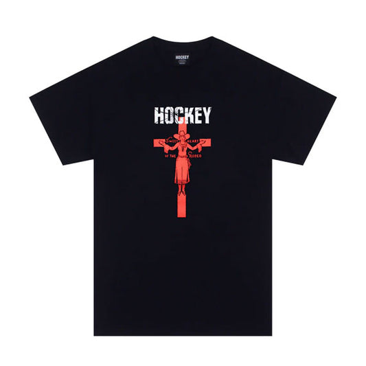 Hockey Sweet Heart T-Shirt - Black