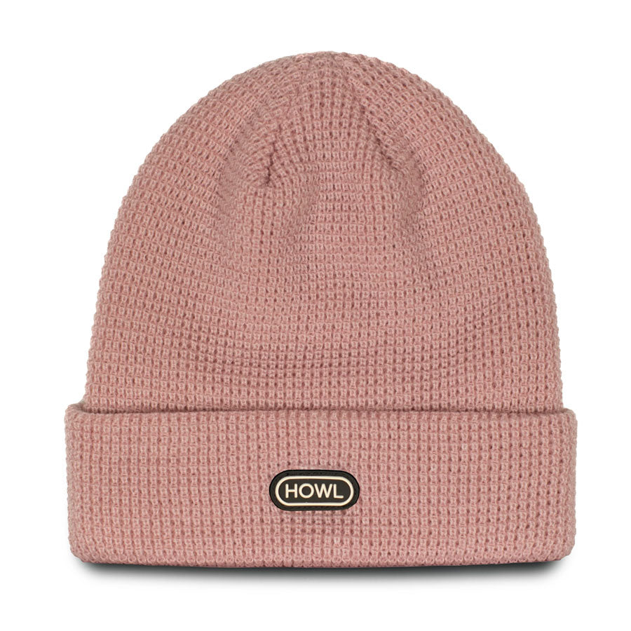 Howl Waffle Beanie Bubble Gum 2025