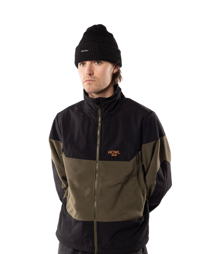 Howl Zip Polar Fleece Jacket Army 2025