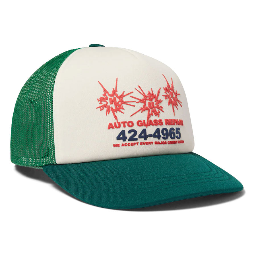 Huf Auto Glass Trucker Hat - Green