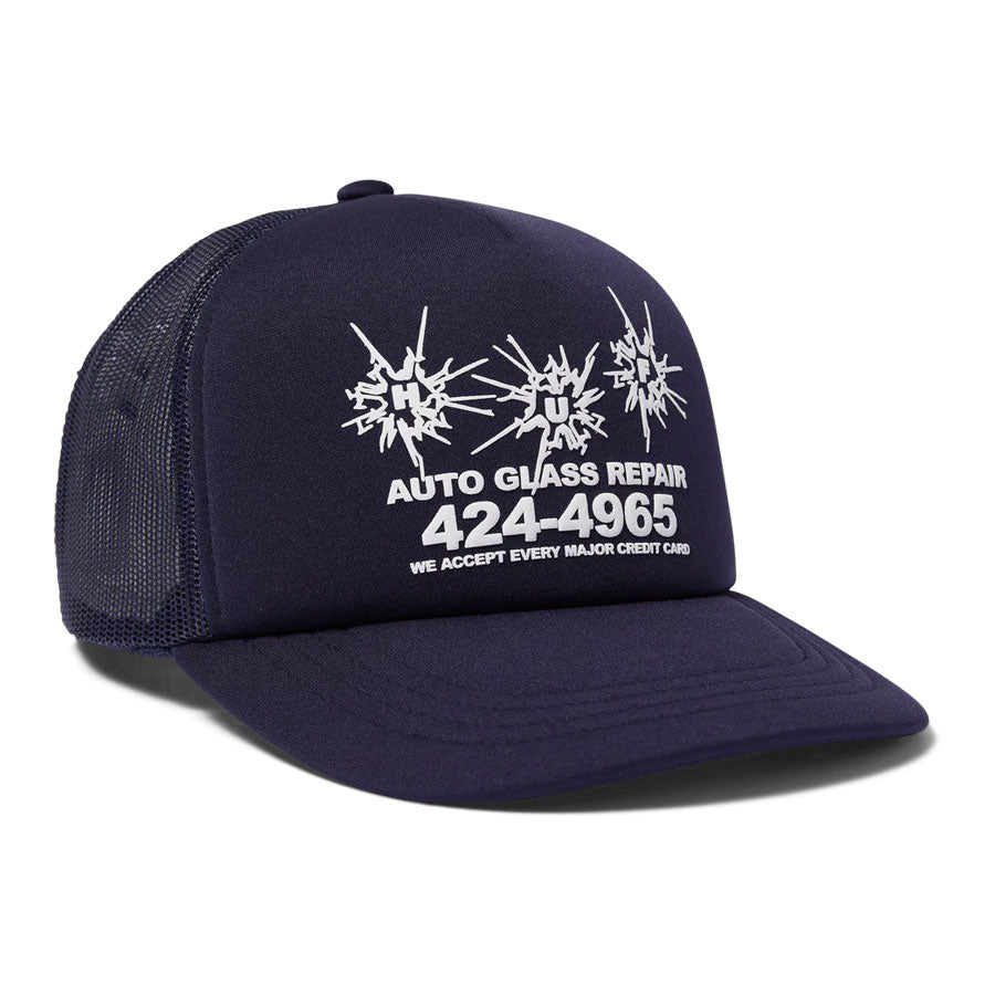 Huf Auto Glass Trucker Hat - Navy