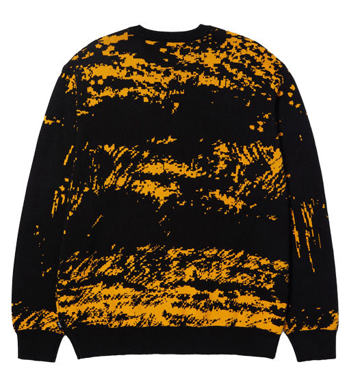 Huf No5 Horse Crewneck Sweater - Black