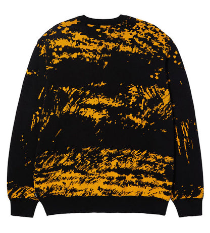 Huf No5 Horse Crewneck Sweater - Black