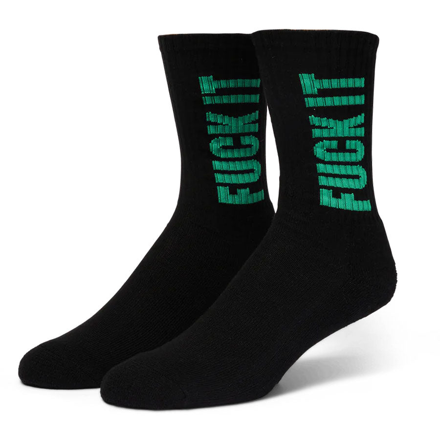 Huf Sidewinder Crew Sock - Black