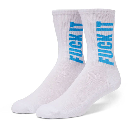 Huf Sidewinder Crew Sock - White