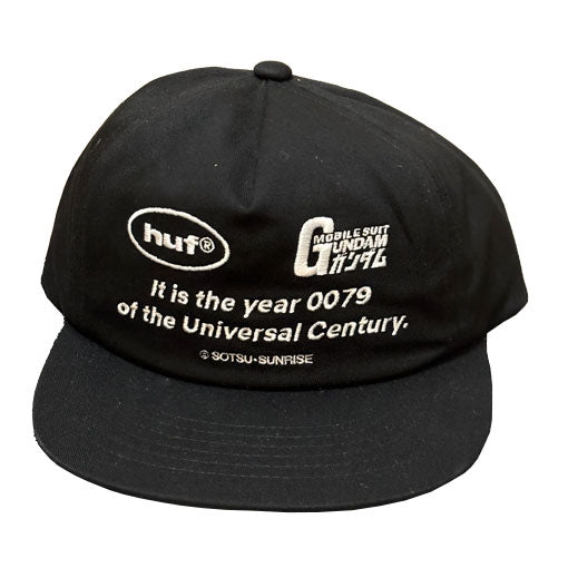 Huf Universal Century Snapback Cap - Black