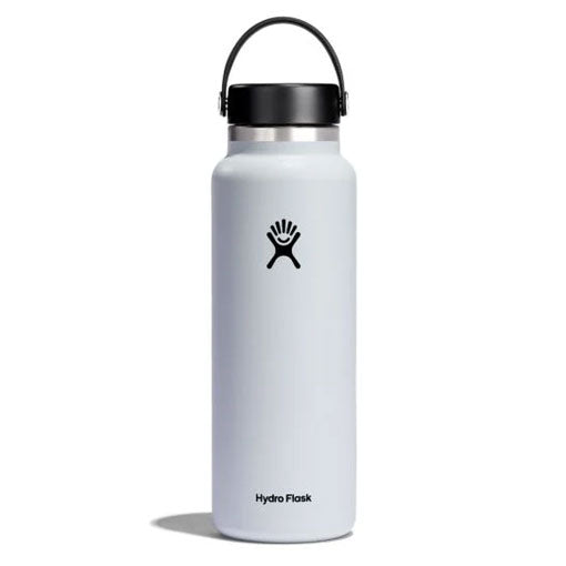 Hydro Flask 40 Oz Wide Mouth 2.0 Flex Cap - White