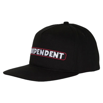 Independent BTG Speed Bar Snapback Hat - Black