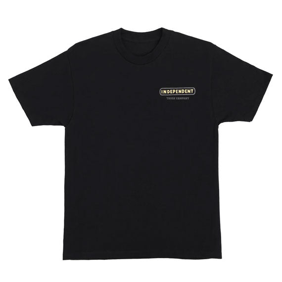 Independent ITC Stained T-Shirt - Black