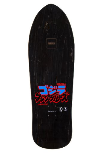 Santa Cruz X Godzilla Jr. Natas Deck 9.89"