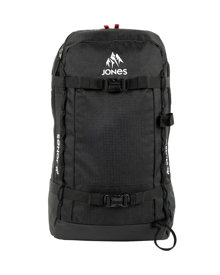 Jones Bag Dscnt Deeper 19L Pack Stealth Black 2025 The Source Snowboard Skate