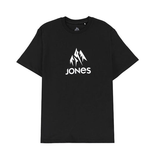 Jones Men's Tweaker Organic T-Shirt Stealth Black 2024