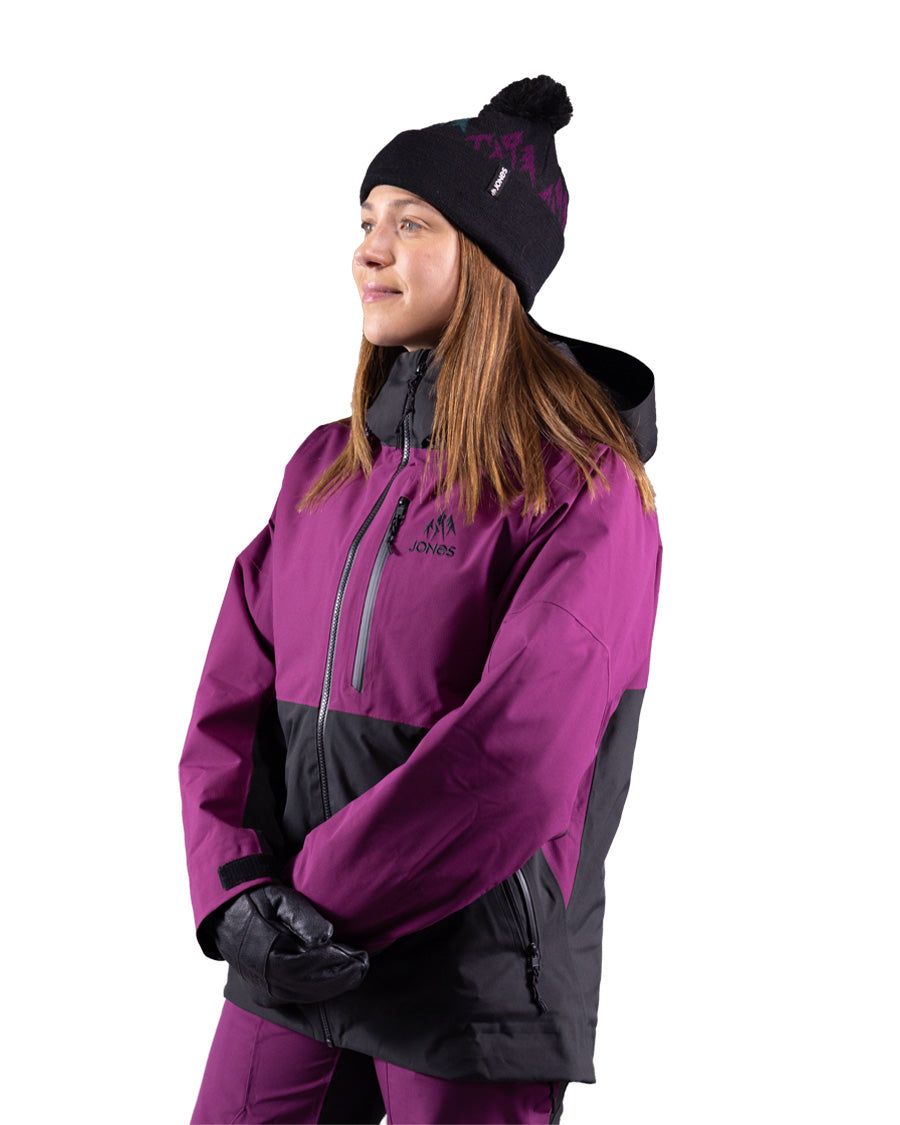 Jones Women's Mtn Surf Rec Jacket Deep Purple 2025