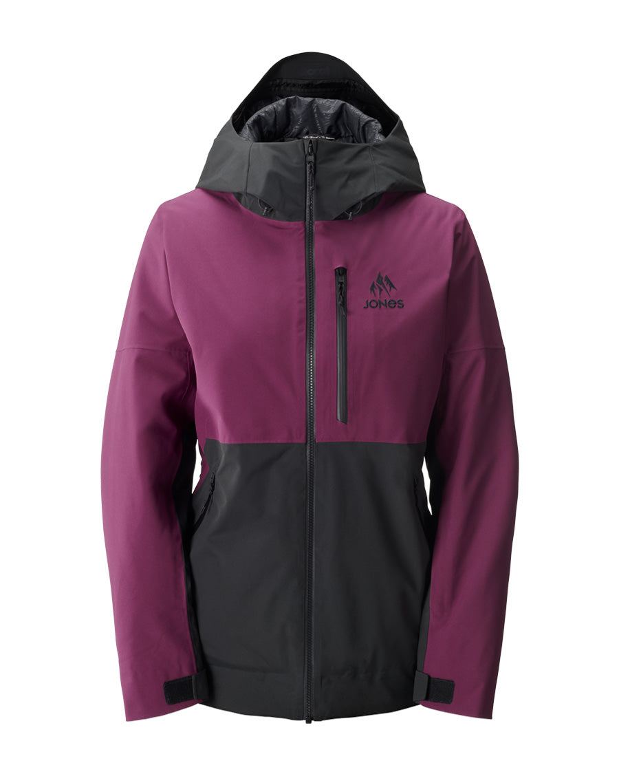 Jones Women's Mtn Surf Rec Jacket Deep Purple 2025