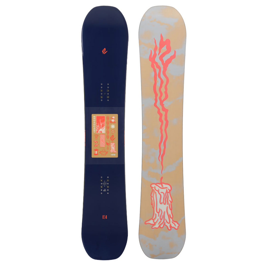 K2 Men's Broadcast Wide Snowboard 2024