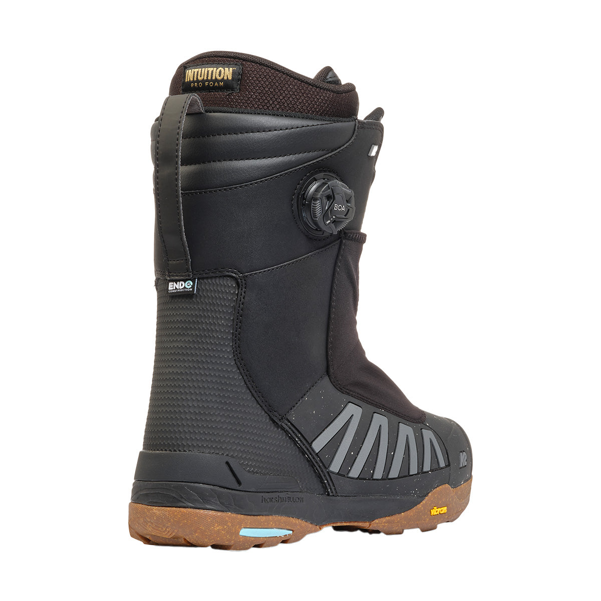 A first-of-it’s-kind construction comes from a one-piece rubber lower with integrated mesh. To boil it down, this means that the Orton will not only be waterproof but also warm and dry, all day long. K2 Men's Orton Boot Black 2025