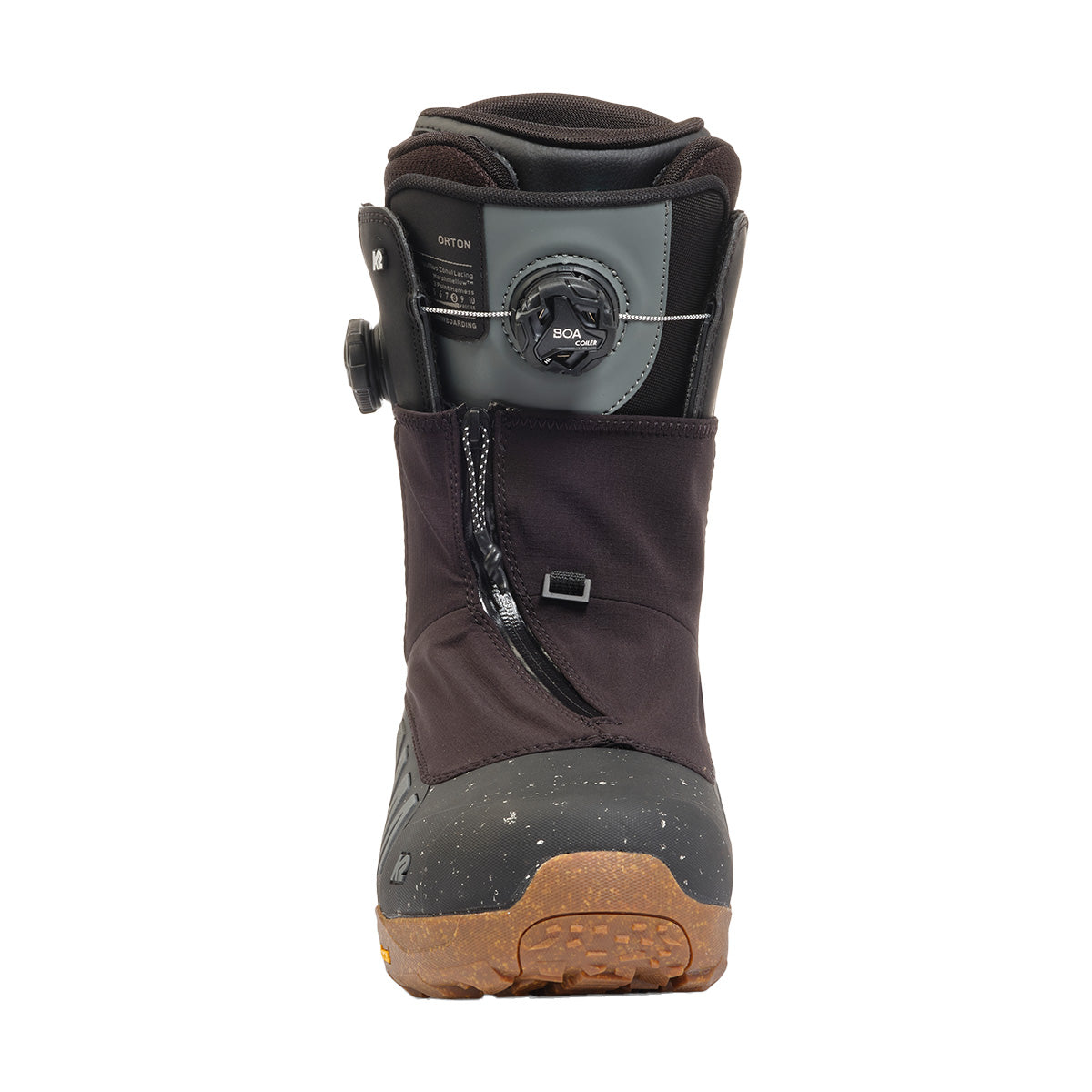 A first-of-it’s-kind construction comes from a one-piece rubber lower with integrated mesh. To boil it down, this means that the Orton will not only be waterproof but also warm and dry, all day long. K2 Men's Orton Boot Black 2025