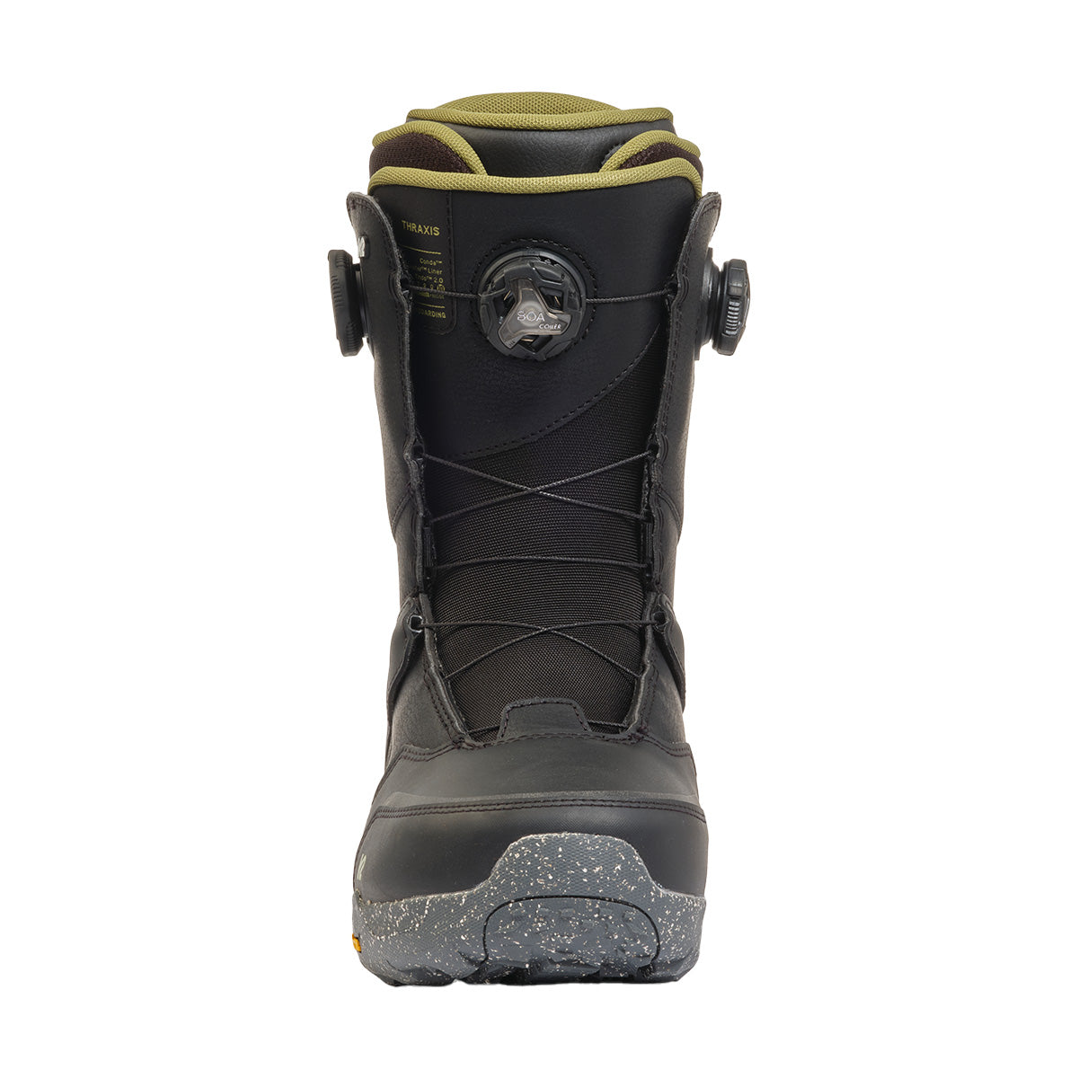 When it comes to technical features, supreme fit, and ultimate response, the Thraxis is a clear leader in the freeride category. It’s the stiffest flexing and most supportive model in K2's collection, this snowboard boot services even the most demanding of riders. &nbsp;