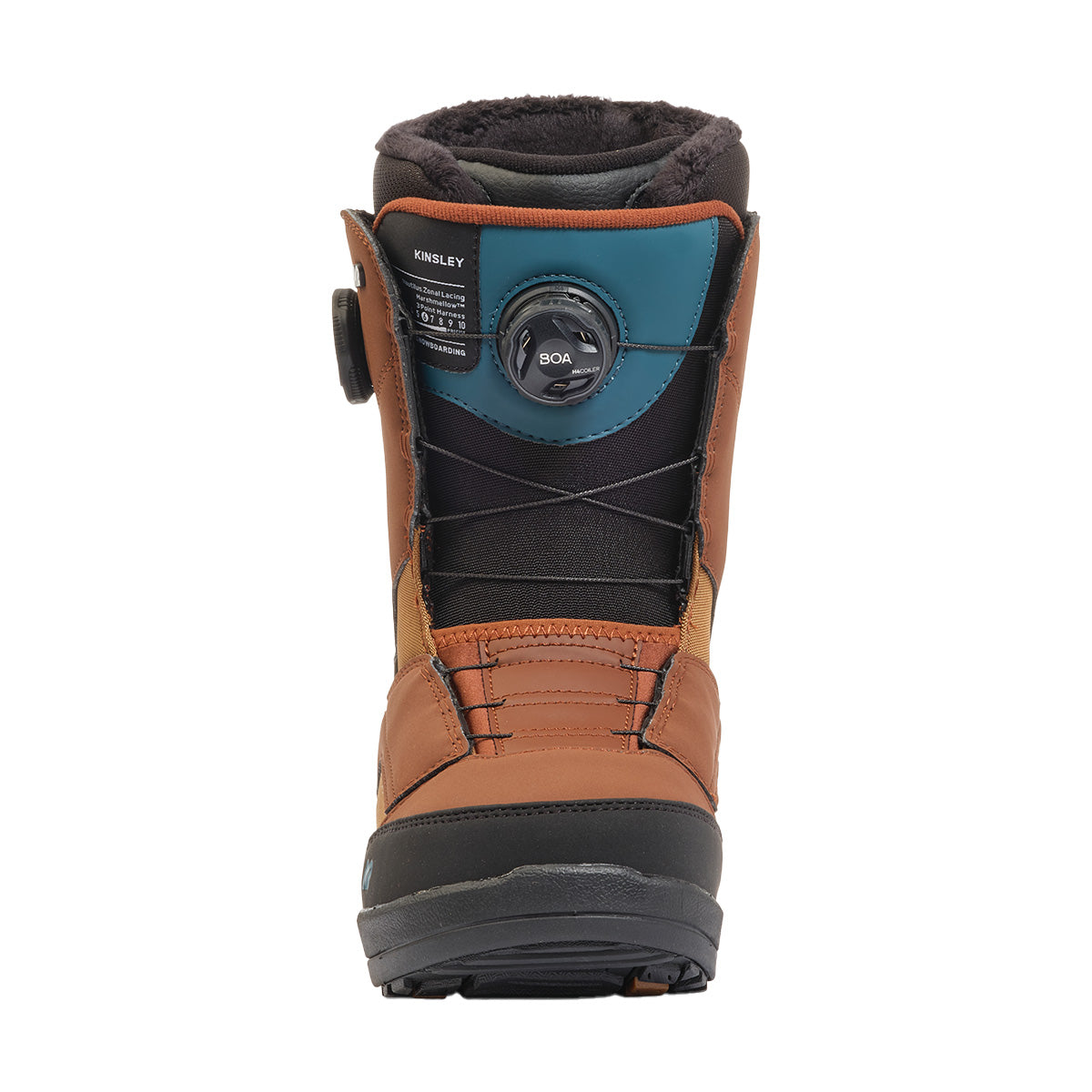 The K2 Kinsley women's snowboard boot just may be the perfect snowboard boot so consider this your wake-up call! It nails the sweet spot for freestyle and all-mountain snowboarders who prefer a medium flex and prioritize comfort and fit.&nbsp;