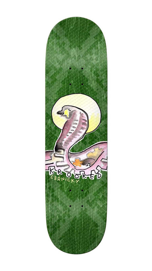 Krooked Cernicky Snake Board Deck 8.62"
