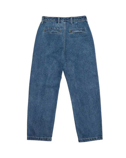 Krooked Eyes Denim Twill Pant - Med Stone Wash