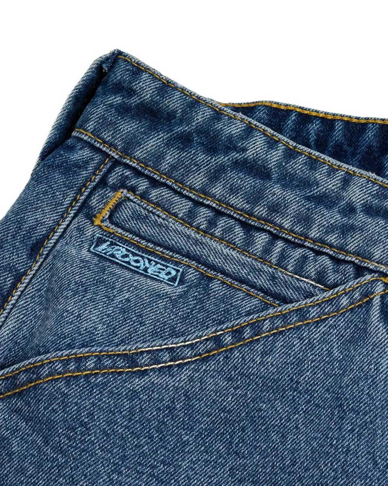 Krooked Eyes Denim Twill Pant - Med Stone Wash