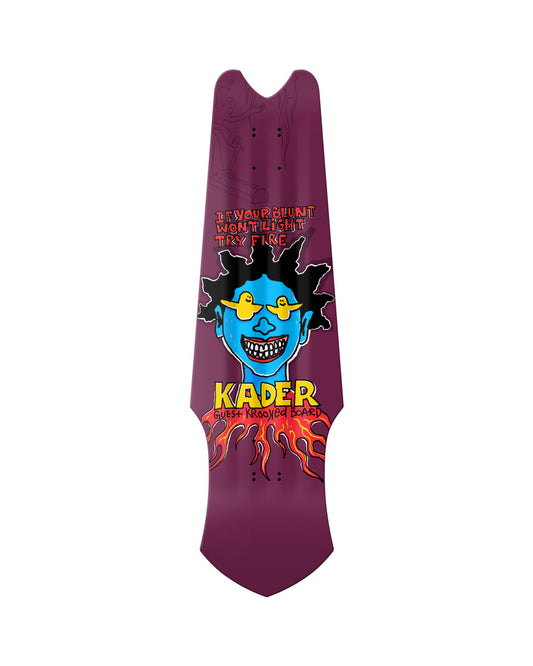 Krooked Kader Guest Tri-Plane Deck 9.75"