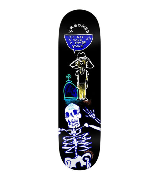 Krooked Manderson Tombe Stone Deck 8.38"