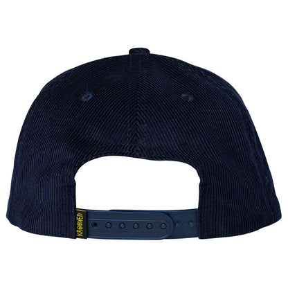 Krooked Skateboardin Snapback Cap - Navy