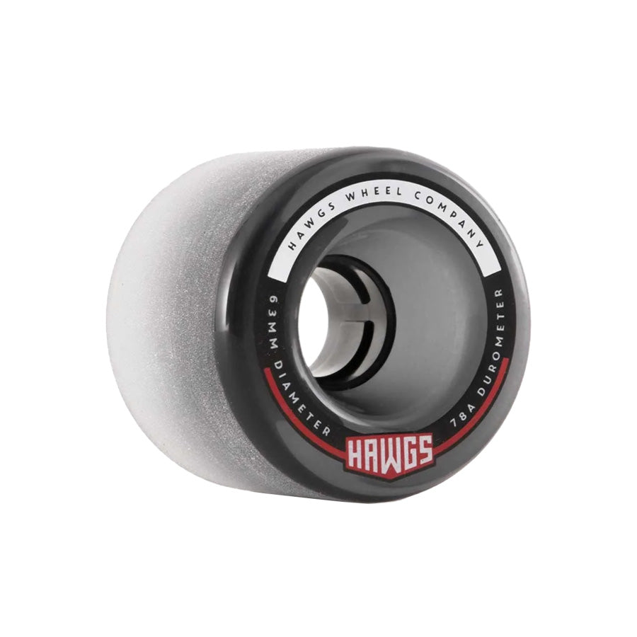 Landyahctz Fatty Hawgs Clear Black 78A Wheels 63mm