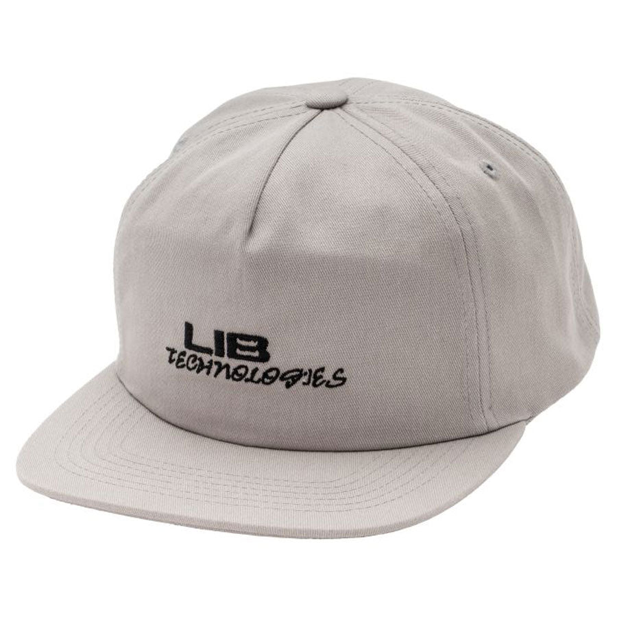 Lib-Tech Logo 5-Panel Cap Grey 2025