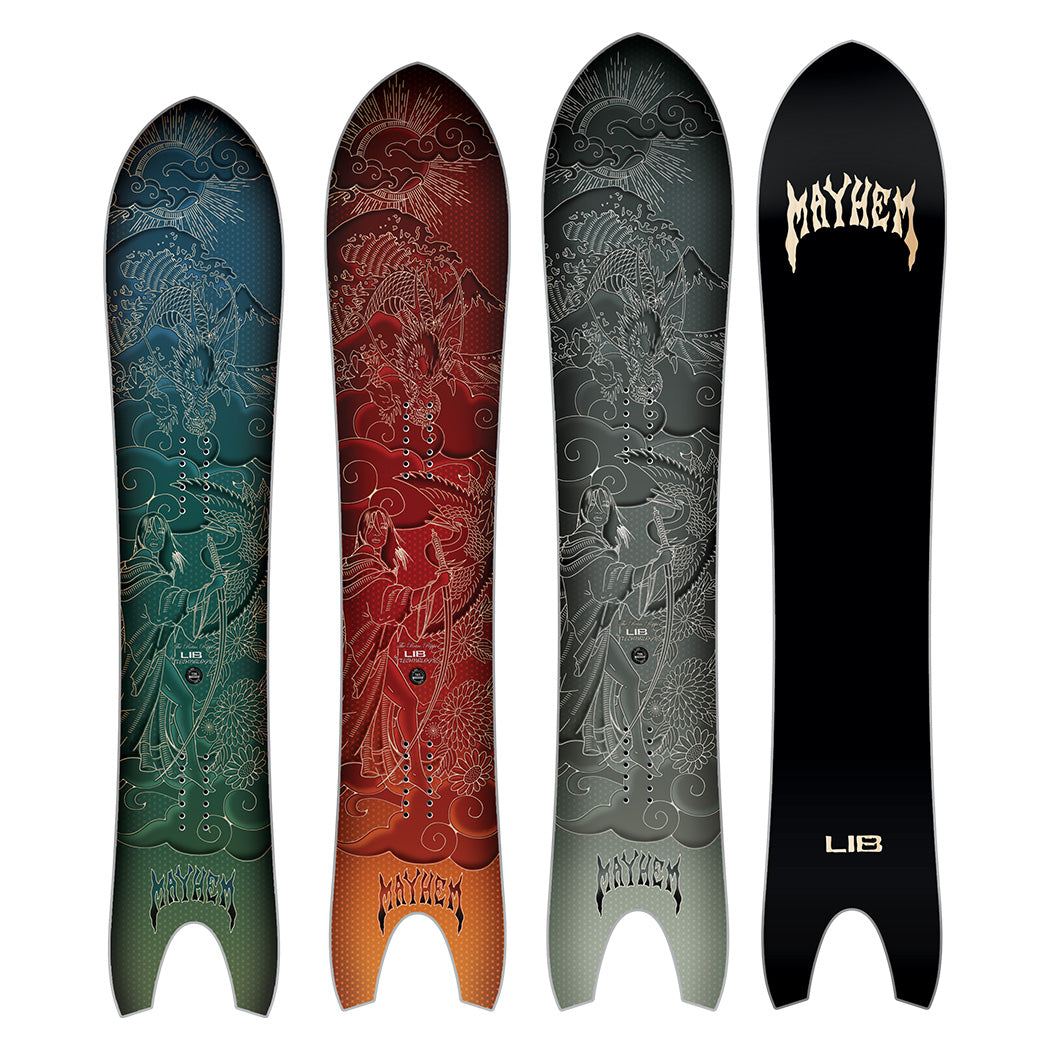 Lib-Tech Men's Mayhem Retro Ripper Snowboard 2025