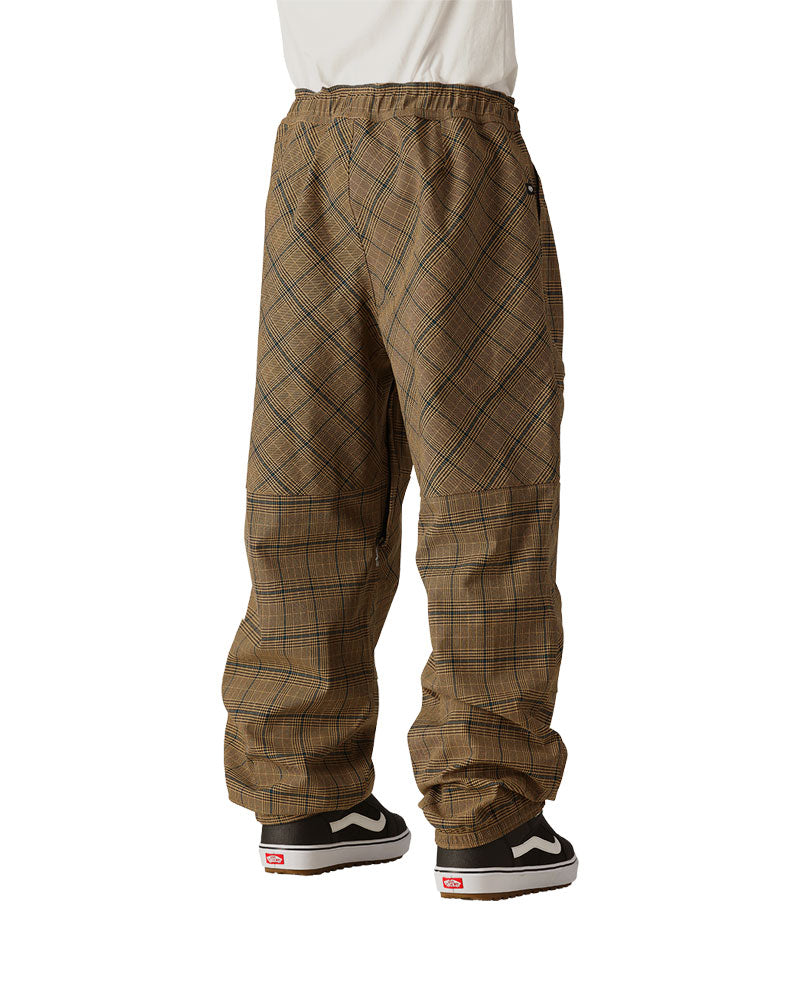 A team favorite, no-nonsense pant with durable nylon fabric added onto the knees and seat of this lightweight pant to provide extra weatherproofing, durability and body to keep the pant wider in the wind.