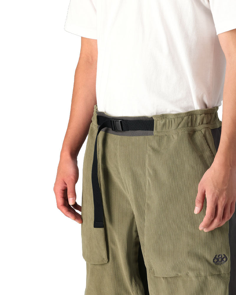 A&nbsp;team favorite, no-nonsense pant with durable nylon fabric added onto the knees and seat of this lightweight pant to provide extra weatherproofing, durability and body to keep the pant wider in the wind.