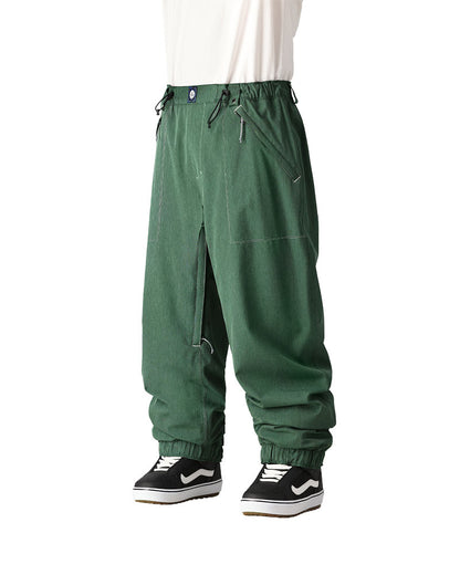 The most-worn baggy pant on the planet. This no frills design by Forest Bailey focuses on fit and feel first. The waist fits according to your normal size while the legs are designed to be nearly a full grade bigger - providing an effortless relaxed look and fit with plenty of room for mobility.