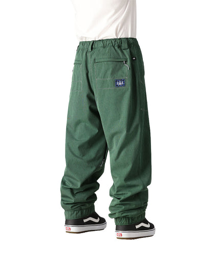 The most-worn baggy pant on the planet. This no frills design by Forest Bailey focuses on fit and feel first. The waist fits according to your normal size while the legs are designed to be nearly a full grade bigger - providing an effortless relaxed look and fit with plenty of room for mobility.