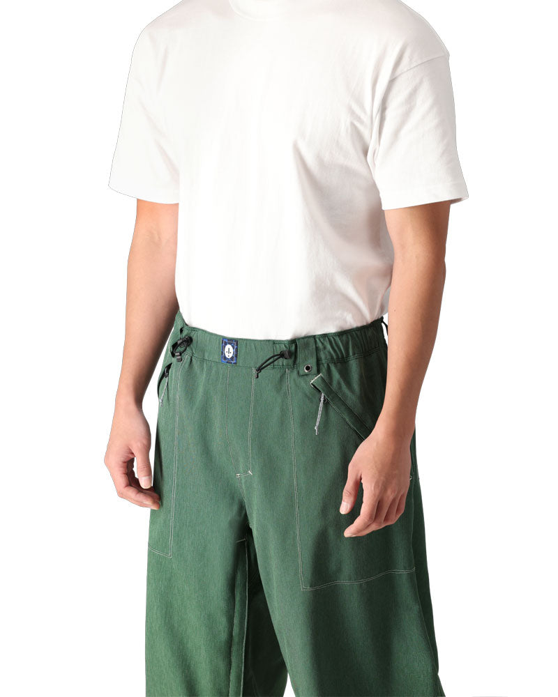 The most-worn baggy pant on the planet. This no frills design by Forest Bailey focuses on fit and feel first. The waist fits according to your normal size while the legs are designed to be nearly a full grade bigger - providing an effortless relaxed look and fit with plenty of room for mobility.