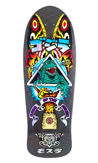 Santa Cruz X Godzilla Mothra Natas Deck 10.538"