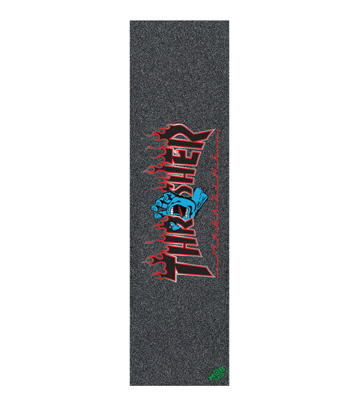 Mob Grip Sheet Thrasher X Santa Cruz Screaming Flame Logo