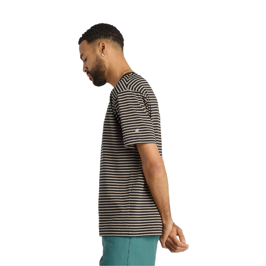 New Balance Numeric Stripe T-Shirt - Black