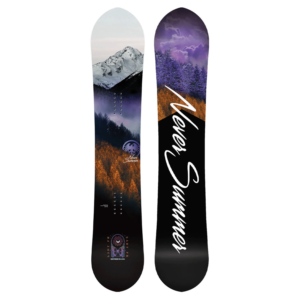 Never Summer Women's Lady FR Snowboard 2025