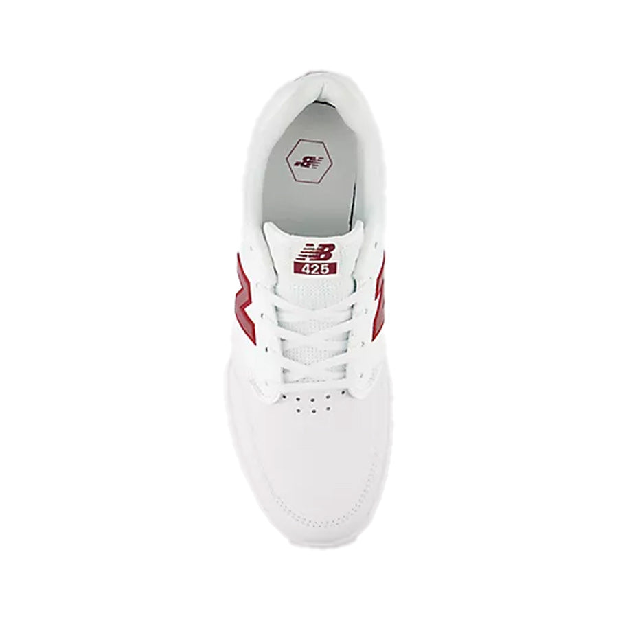 New Balance Numeric 425 White Burgundy The Source Snowboard Skate