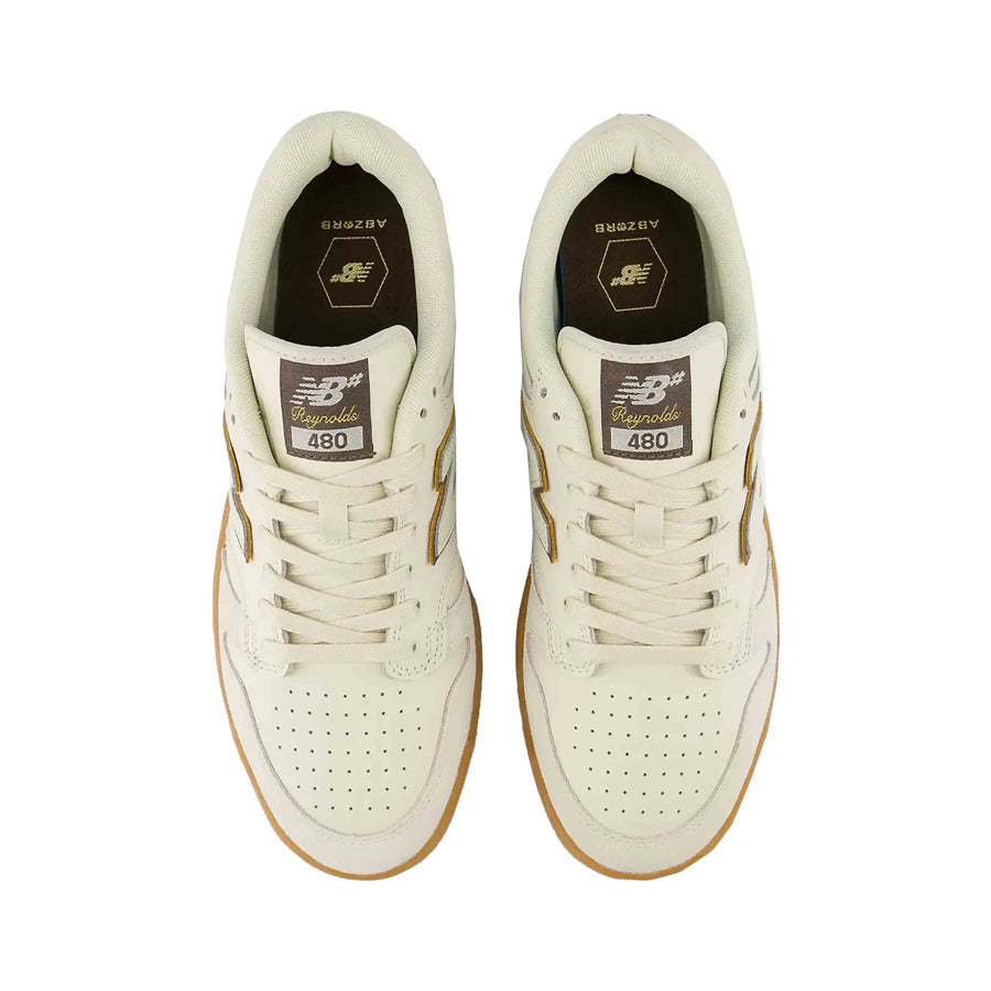 New Balance Numeric 480 Reynolds - White/Brown