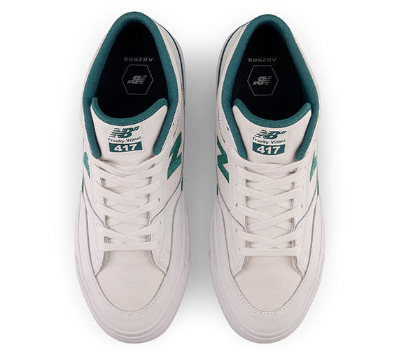 New Balance Numeric 417 Franky Villani - White/Vintage Teal